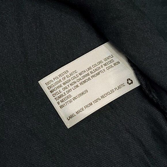 Women's Bishop Long Sleeve Satin Smocked XS - Picture 10 of 10